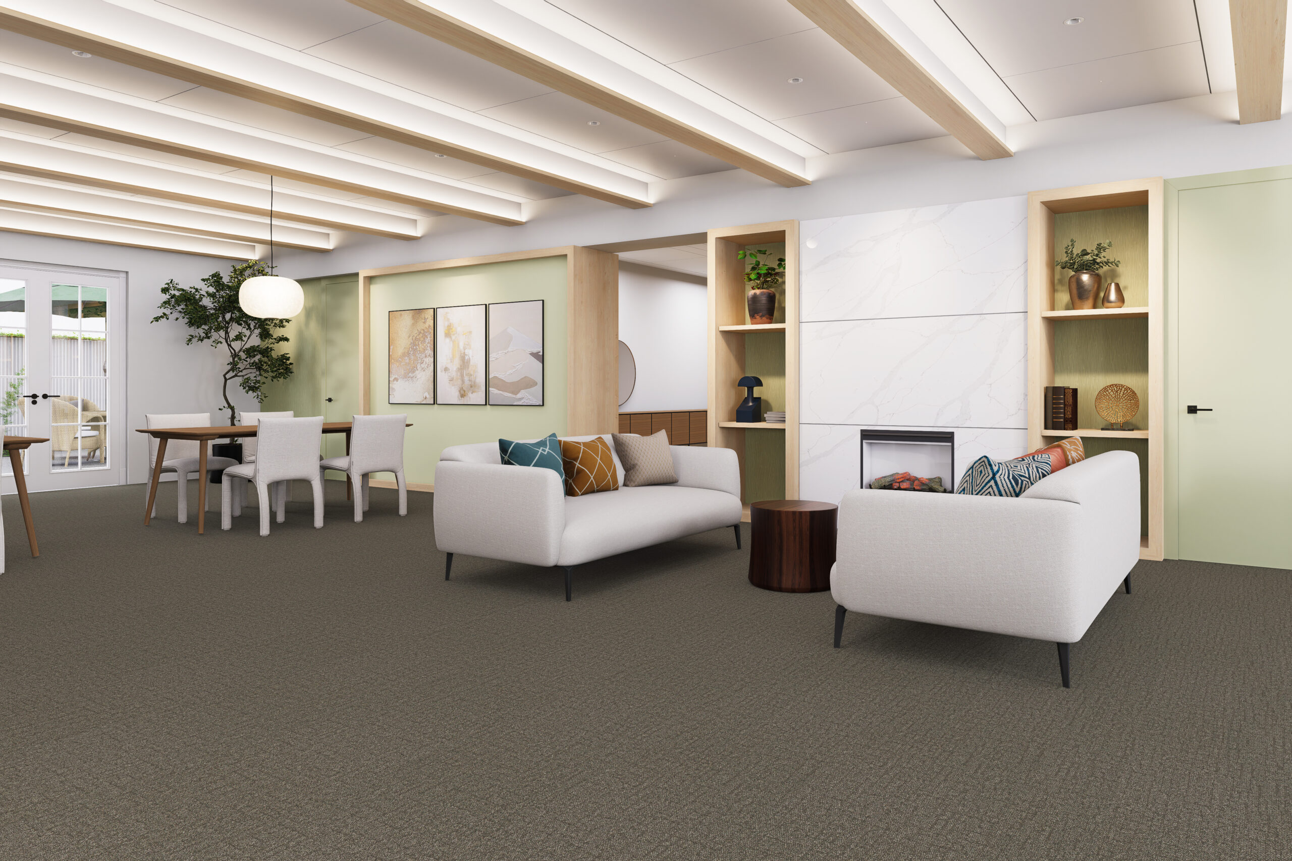 Inglenook Carpet Tiles 6 SoftStep_Inglenook_Glow_Hero
